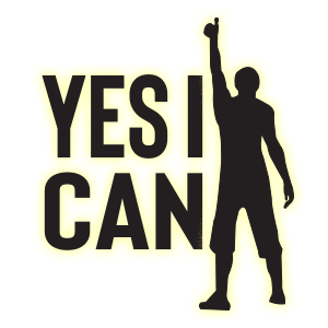 Yes I can motivation icon