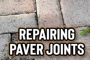 Repairing Paver Joints